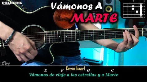 Vámonos A Marte - kevin kaarl GUITARRA Tutorial | Acordes y PDF Gratis - YouTube