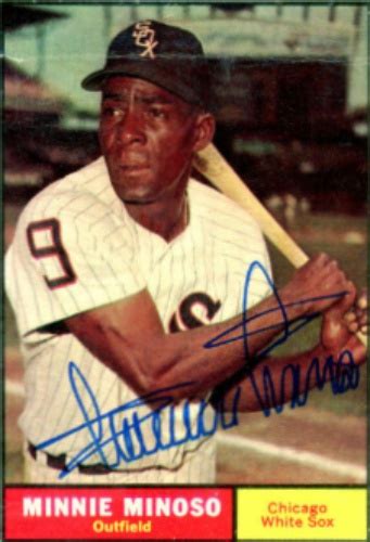 Minnie Minoso Autographs and Memorabilia | Sports, Baseball