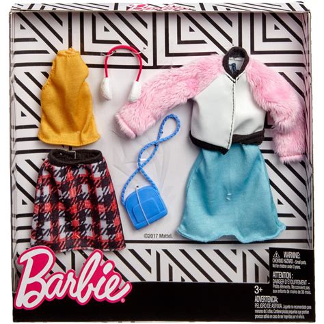 Barbie Winter Fashion Pack with 2-Outfits & 2-Accessories - Walmart.com