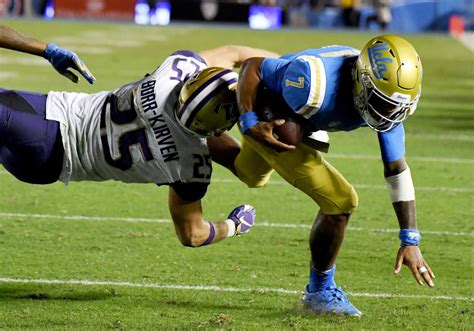 Watch: UCLA QB Dorian Thompson-Robinson talks Washington loss – Daily News