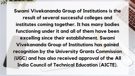 Swami Vivekananda Group of Institutes : Admission, Courses, Fees, Cut ...