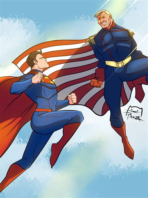 Homelander Vs Superman by PANZA333 on DeviantArt