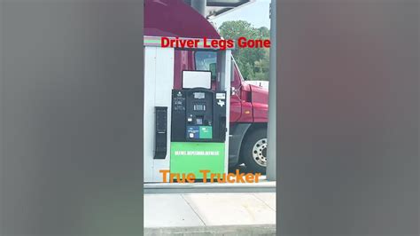 Truck Driver Legs Shot - YouTube