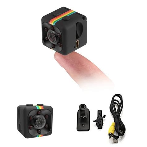 SQ11 Mini Camera 1080P HD Video Recorder Portable Tiny Camera Night Vision Motion Detection ...