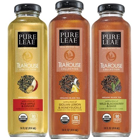 Pure Leaf Tea House Collection Iced Tea, Variety Pack, 14 Fl Oz, 8 Ct - Walmart.com