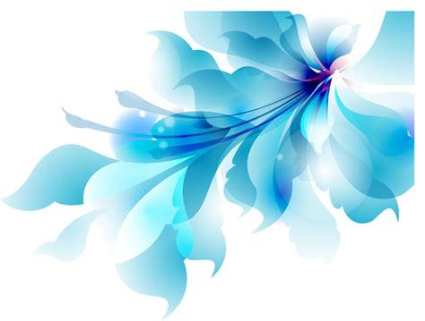 Blue Flower Background Png ~ status seri