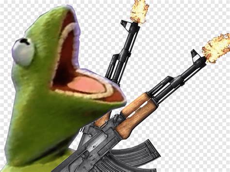 Kermit With A Gun Meme - dejavuidea