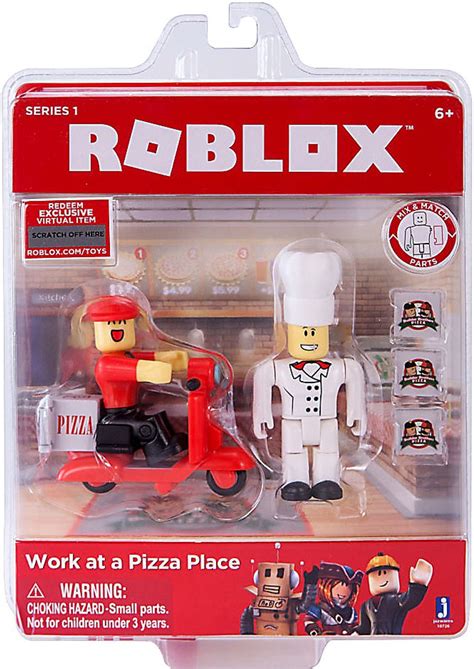 Roblox Work at a Pizza Place Game Pack Jazwares - ToyWiz