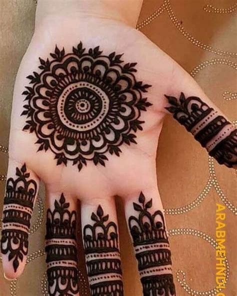 10+ Hand Tiki Mehndi Designs 2020 | Circle mehndi designs, Mehndi ...