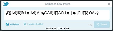 Weird font maker - cool text generator