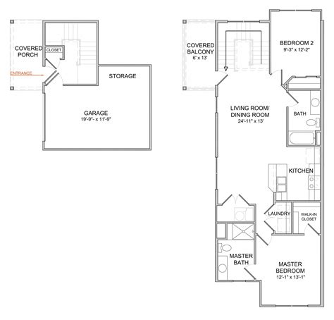 Floor Plans of The Glen at Perinton Hills in Fairport, NY