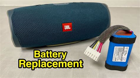 JBL Charge 4 Battery Replacement - YouTube