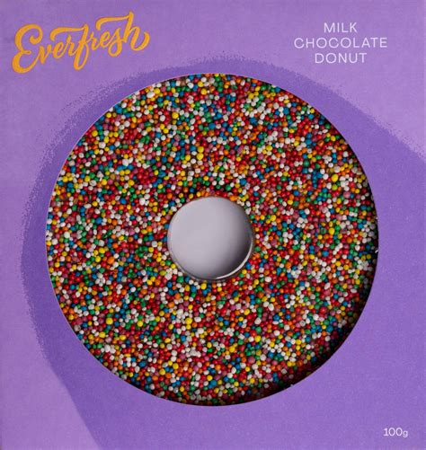 Everfresh Milk Chocolate Donut 100g – Tom's Confectionery Warehouse