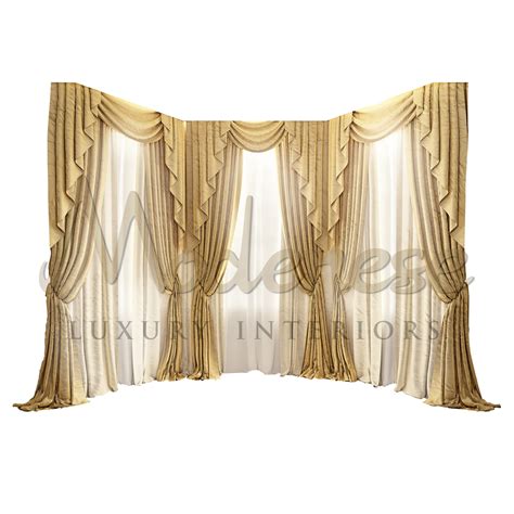 Elegant Beige Silk Curtains: Luxurious Sheen