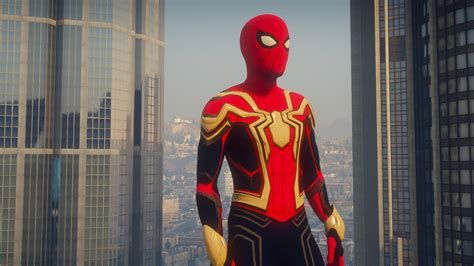 Spider-Man Integrated Suit [Add-On Ped] - GTA5-Mods.com