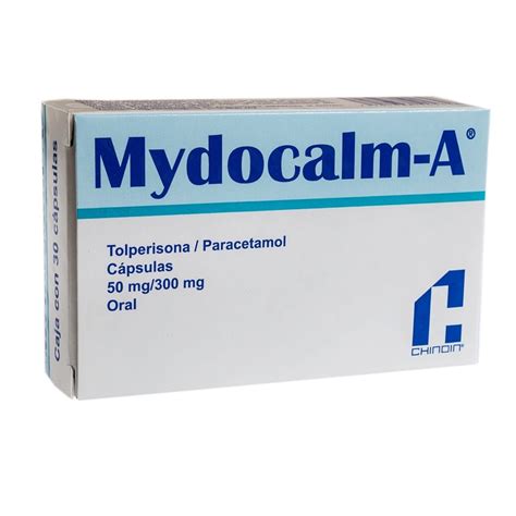 Mydocalm-A 30 tabletas - CENTRAL FARMA