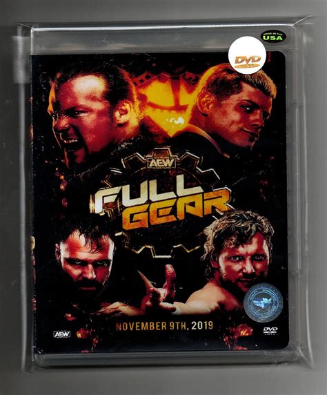 AEW Full Gear 2019 DVD | Wrestling Dvd S R