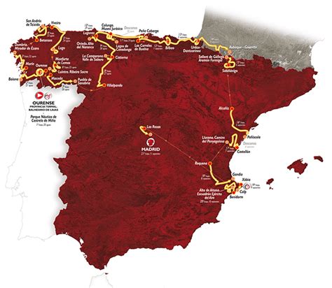 La vuelta ciclista a España llega este sábado a la Camperona