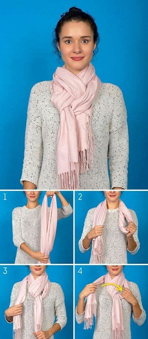 How To Tie Scarf Around Your Neck - Video | The WHOot | Ways to tie scarves, How to wear scarves ...