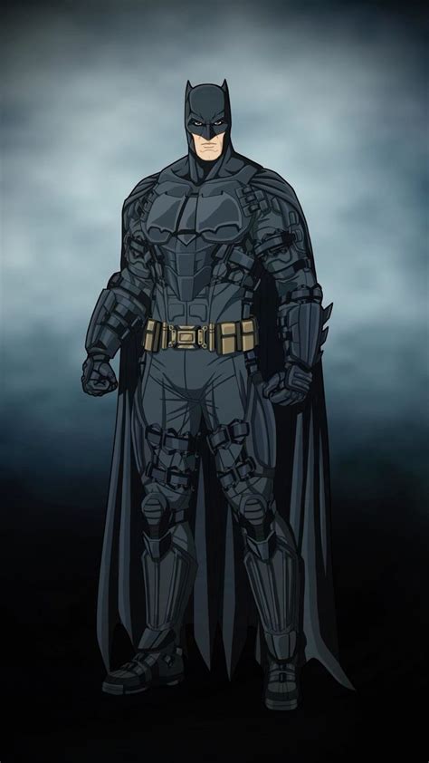 batman standing in the dark with his hands on his hips and wearing a ...