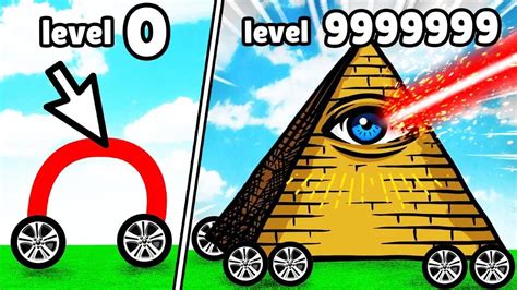 DRAWING a MAX LEVEL CAR in The Car Drawing Game - YouTube