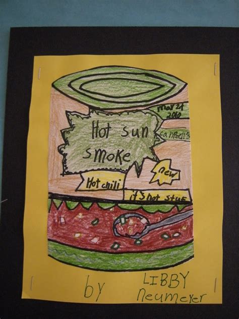 Tart--Teaching Art with Attitude: Warhol Soup Cans