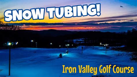 Snow Tubing at Iron Valley! - YouTube