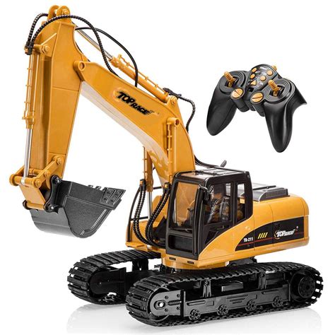 Top Race 15 Channel Full Functional Remote Control Excavator ...