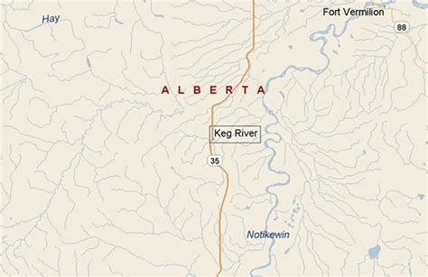 Where is Keg River, Alberta? see area map & more