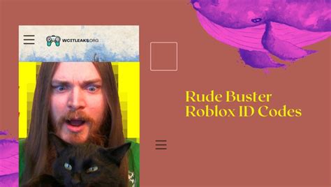 Rude Buster Roblox ID Codes (2024) McGroove Song/Music IDs