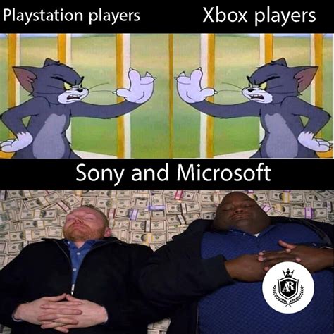 Funny PlayStation Vs. Xbox Memes