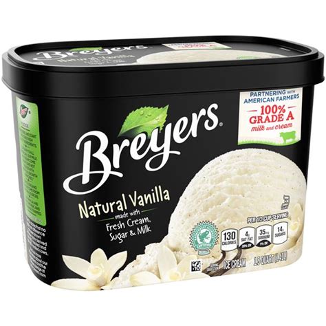 Breyers Natural Vanilla Ice Cream | Hy-Vee Aisles Online Grocery Shopping