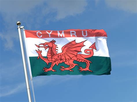 Wales CYMRU Flagge kaufen - 90 x 150 cm - FlaggenPlatz Shop