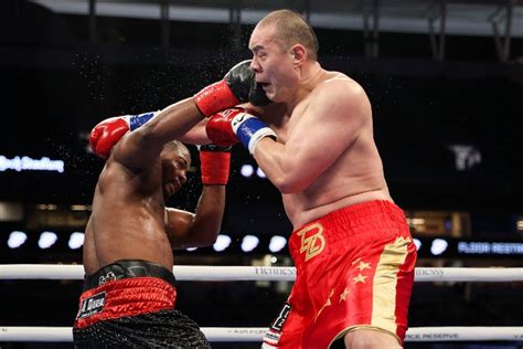 Photos: Zhilei Zhang, Jerry Forrest Battle To Ten Round Draw - Boxing News