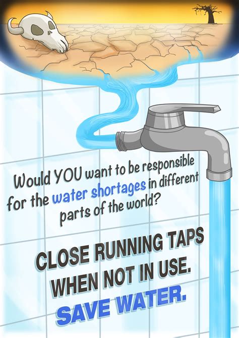 Poster Design: Save Water