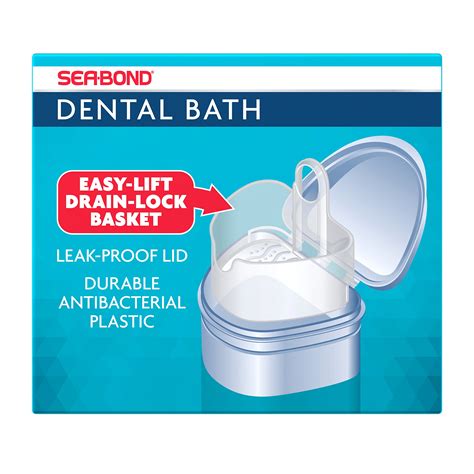 Sea Bond Dental Bath Works with Dentures Retainers Mouth Guard i Soldering