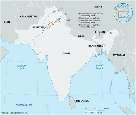 Chenab River | Map, Origin, Length, & Facts | Britannica