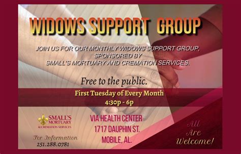 WIDOWS SUPPORT GROUP