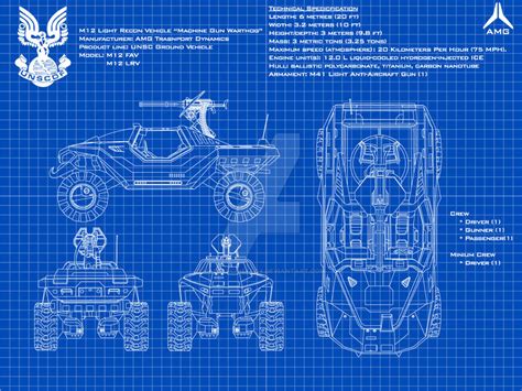 M12 Warthog LRV Schematics by MasterChiefFox on DeviantArt