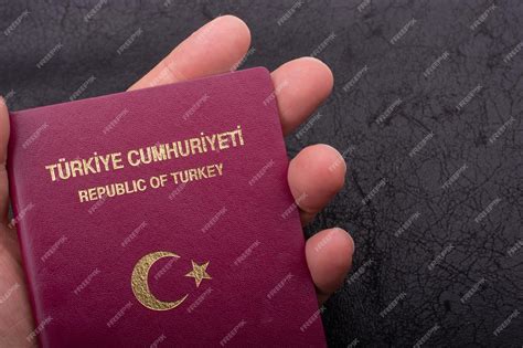 Premium Photo | Passport of a citizen of the Turkey International ...