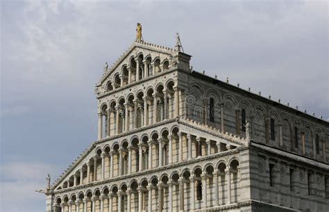 Exteriors and Details of Pisa Cathedral, Pisa, Italy Editorial Stock Image - Image of religion ...