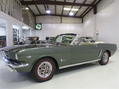 Restored 1965 Ford Mustang Convertible with Factory Pony Interior