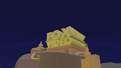 Fox Video Logo 1995 Remake (realistic Version) - Download Free 3D model ...