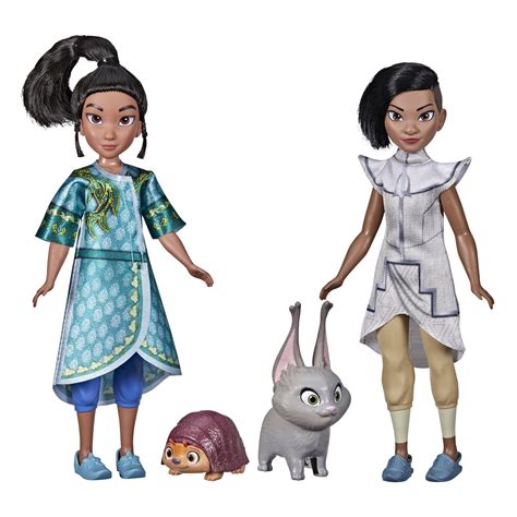 Buy Disney's Raya and The Last Dragon Young Raya and Namaari Fashion Dolls 2-Pack, Fashion Doll ...