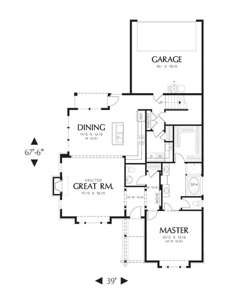 Plan 22168 - The Jamison | Craftsman style house plans, House plans, How to plan