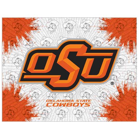 Oklahoma State Cowboys 24" x 32" Printed Canvas Art