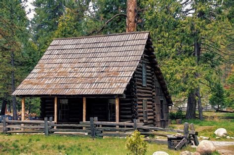 Log Cabin Free Stock Photo - Public Domain Pictures