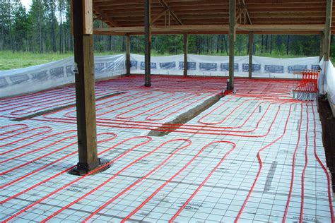 Radiant Floor Heating Layout In Concrete Slab - Image to u