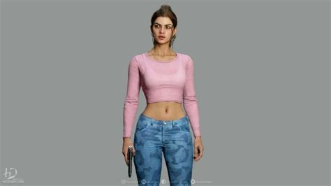 GTA 6: Female Character Lucia’s 3D Models Showed Her First Look ...