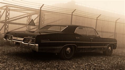 Black 1967 Chevy Impalas Supernatural, chevrolet impala 1967